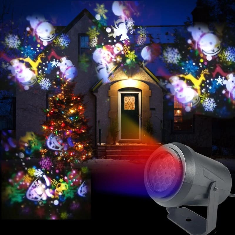 Lámpara Proyector de Luces para Navidad Fainsa