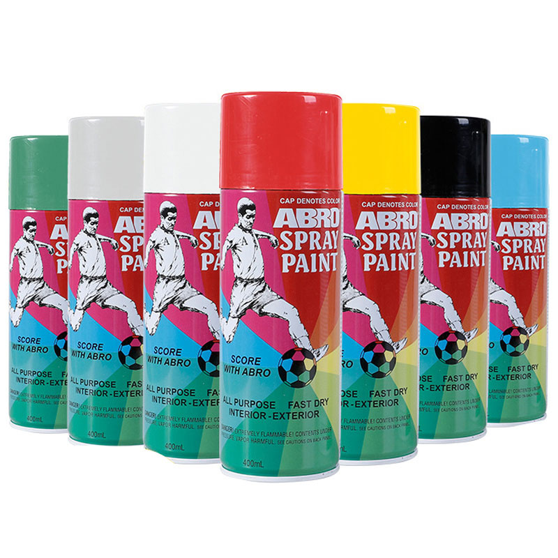 Pinturas en spray varios colores marca Abro Fainsa