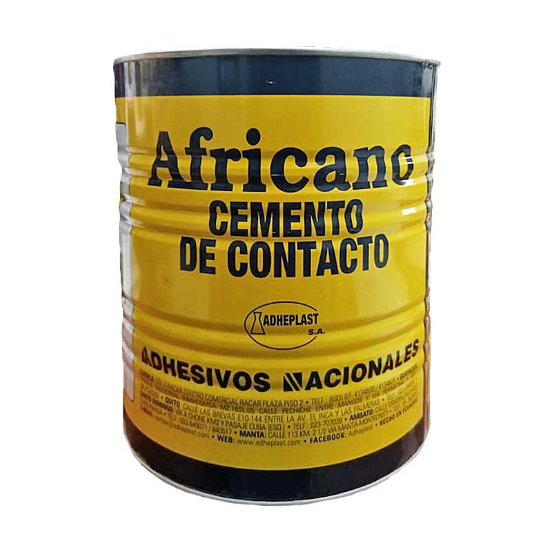 Cemento de contacto 1 galón africano