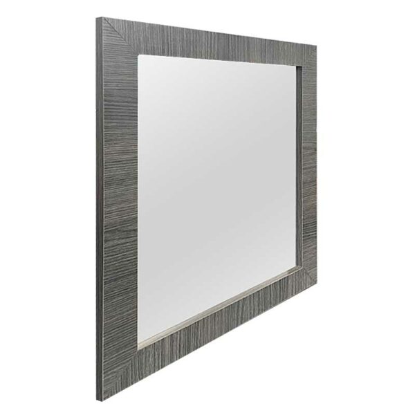 Espejo moderno roble gris 55cm x 47cm melamina