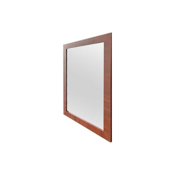 Espejo rectangular 73cm x 50cm de lado marco sapelli