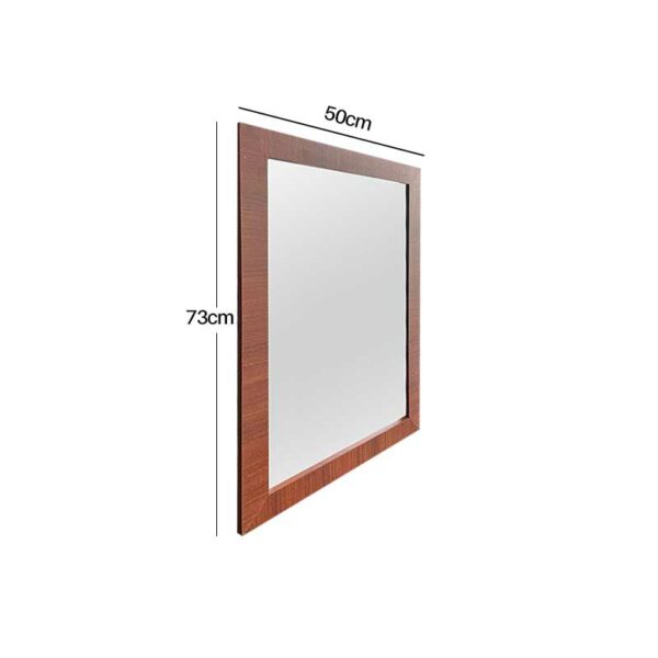 Dimensiones marco sapelli espejo rectangular 73cm x 50cm