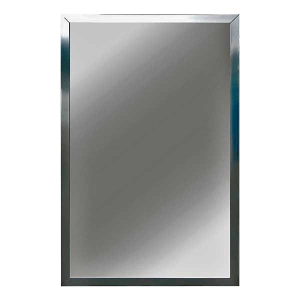 Espejo pared rectangular perfil de aluminio
