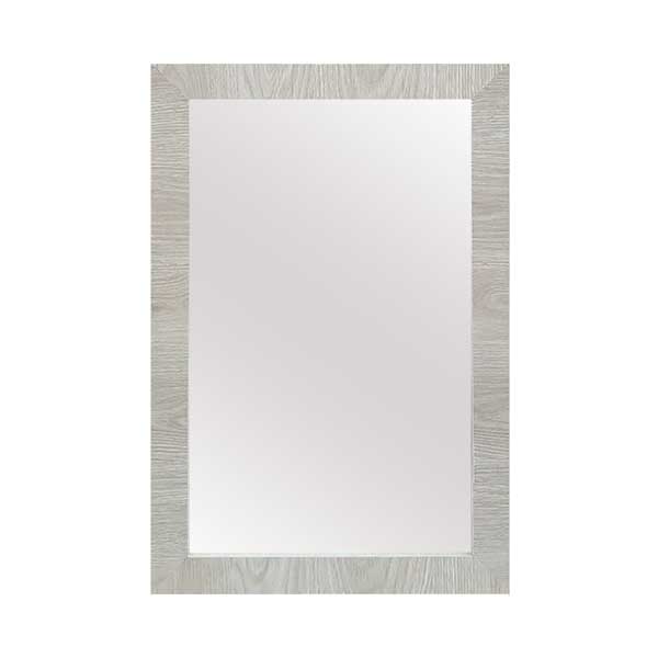espejo de 50 x 39 cm para pared color ceniza