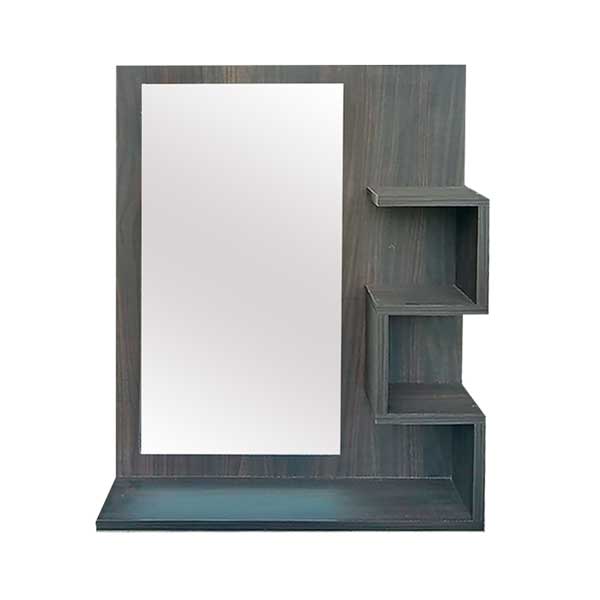 Espejo de baño 70 x 53 x 17 cm Moderno Repisas Tipo Escalera - Fainsa